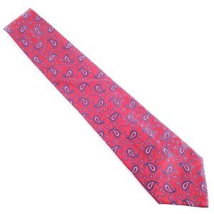 Club Room by Charter Club Men 100% Silk Tie Red Size 59x4 - NWOT